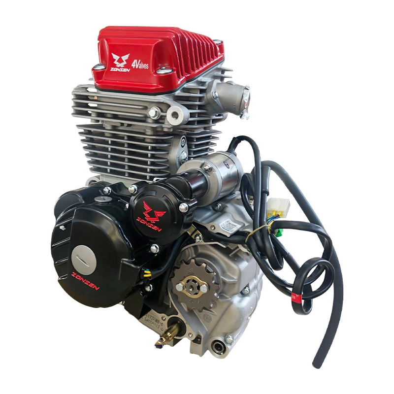 Zongshen CB250r 4-Valves High Performance 250cc Engine Assembly Sohc Dirt Bike 250cc Air-Cooling off-Road Motorcycle Engine