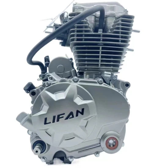 오토바이 Lifan 150cc 전기 시작 오토바이 공기 냉각 4 스트로크 엔진 Cg150 스즈키 혼다 먼지 자전거 엔진