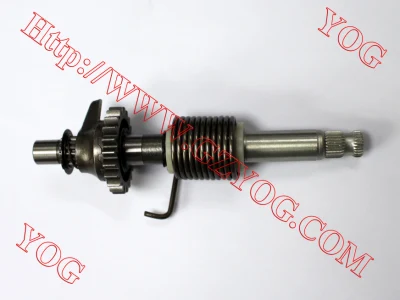 Bajaj Boxer/Gy6-125/Cg-125용 Yog 오토바이 킥 샤프트 Assy/스타터 샤프트 Assy